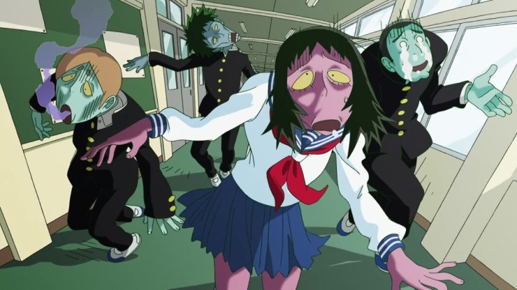 mob psycho ep2 zombie